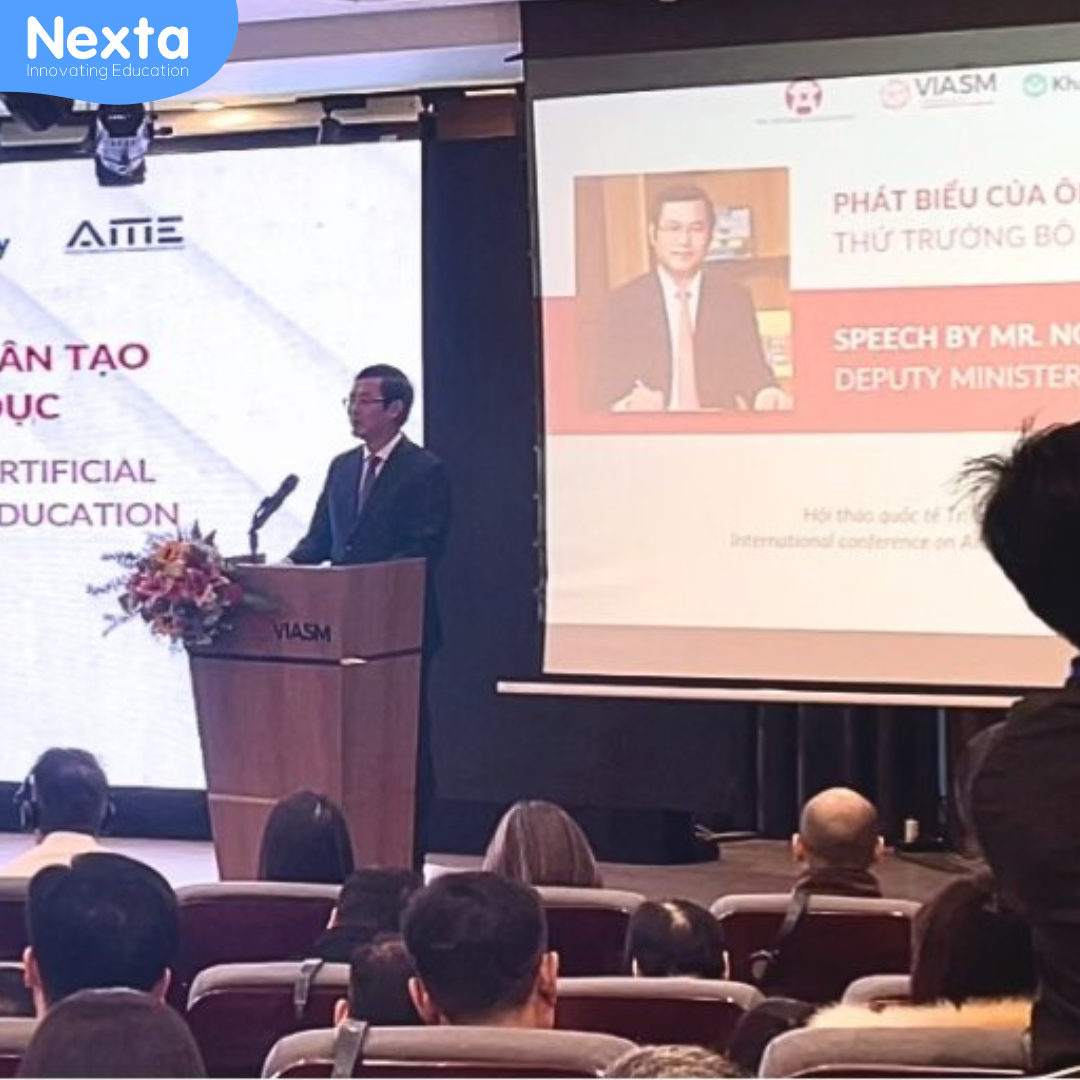 Nexta Tham Dự Hội Thảo Quốc Tế "Trí Tuệ Nhân Tạo và Tương Lai Của Giáo Dục"