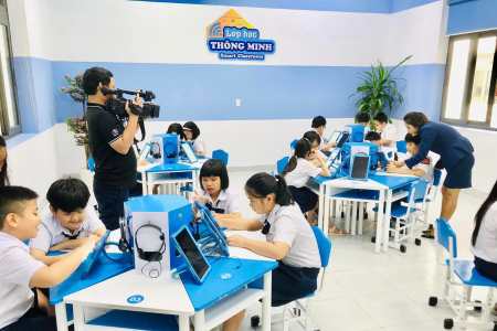 Lớp học thông minh Nexta lên sóng truyền hình Quảng Bình